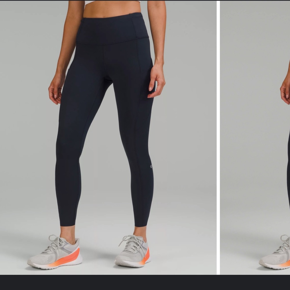 Lululemon Fast and Free Leggings 25in length